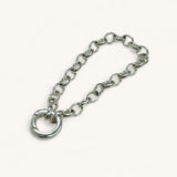 Jennifer Loiselle Belcher Chain Silver Stacker Charm Bracelet