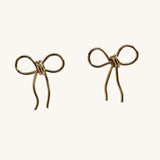 Jennifer Loiselle gold filled bow wire earrings