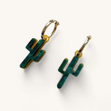 Jennifer Loiselle cactus hoop earrings