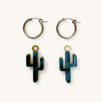 Jennifer Loiselle cactus hoop earrings