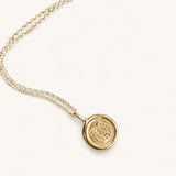 Jennifer Loiselle Lucky HorseShoe Necklace in gold vermeil