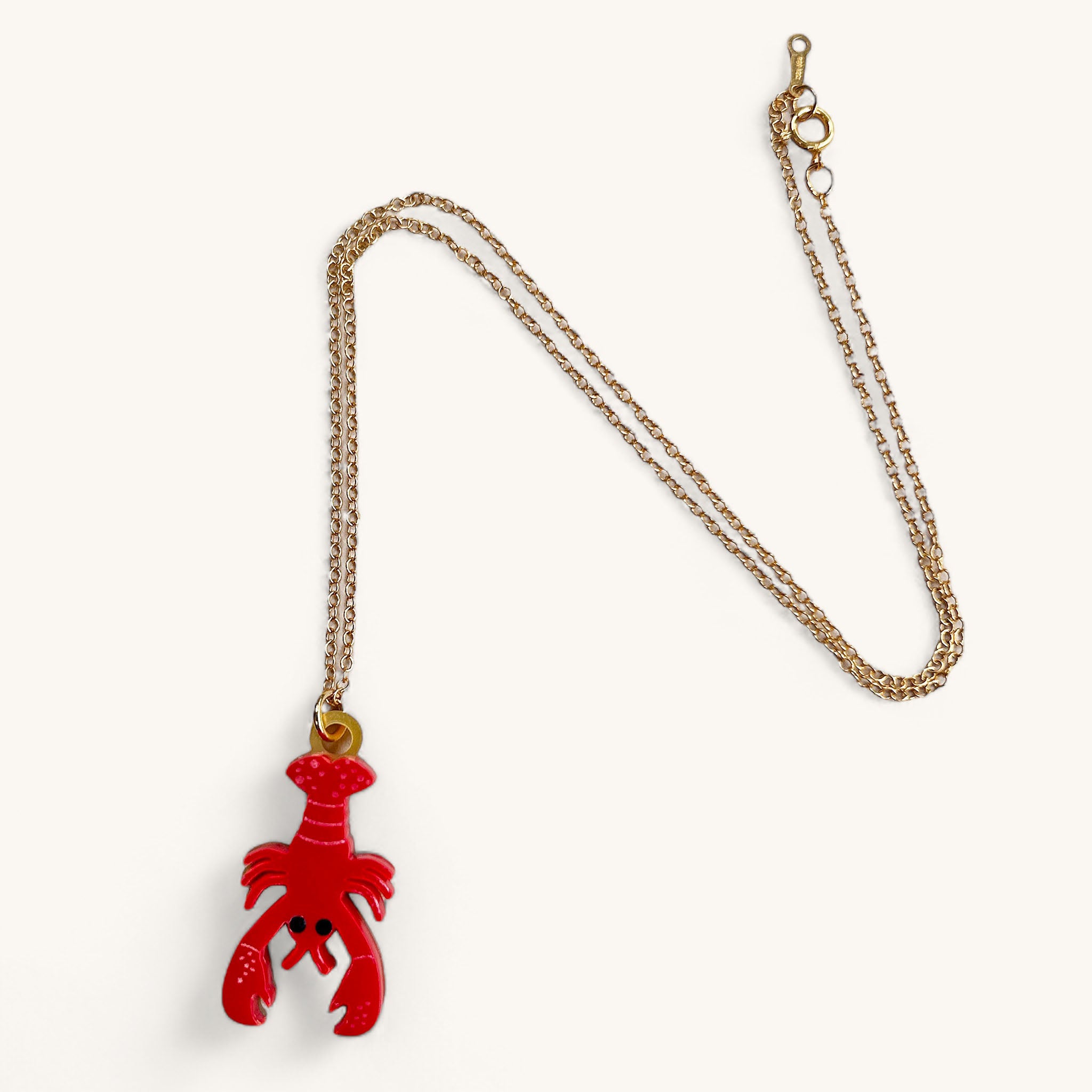 Jennifer Loiselle lobster pendant charm brooch