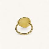 Jennifer Loiselle Evil Eye gold vermeil handmade ring
