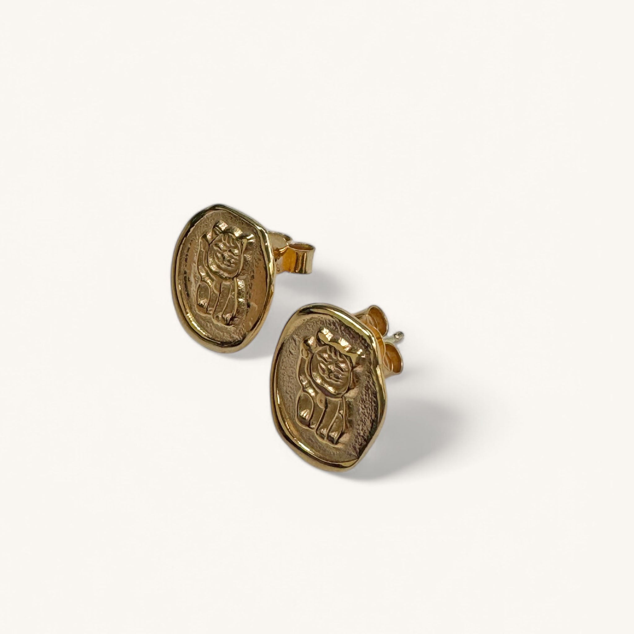 Jennifer Loiselle Lucky Cat Stud Earrings