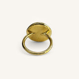Jennifer Loiselle rabbit ring in gold vermeil