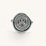 Jennifer Loiselle recycled Silver Sad Face Ring