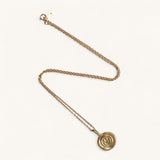 Jennifer Loiselle Smiley Face Pendant in Gold Vermeil