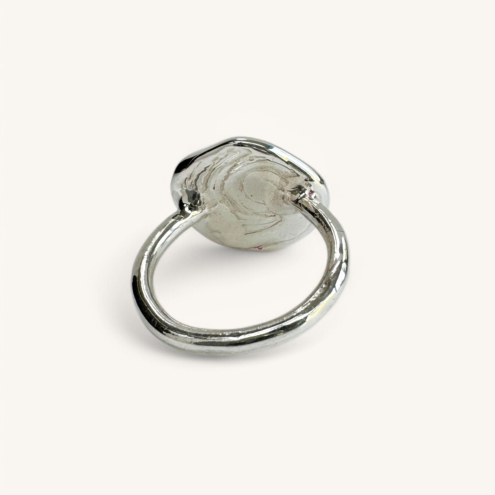 Jennifer Loiselle Silver Gold Stamped Star Ring