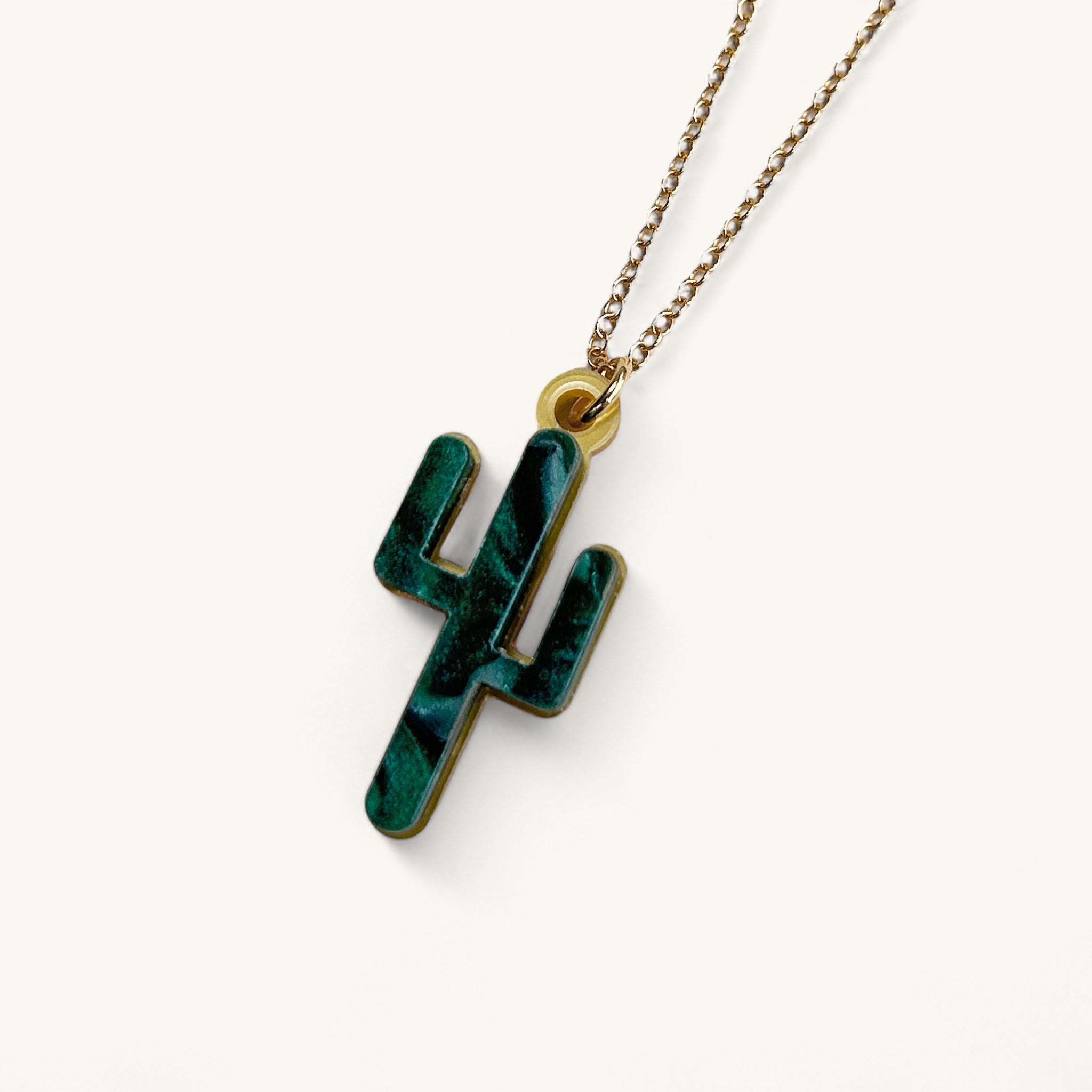 Jennifer Loiselle Cactus Charm Necklace
