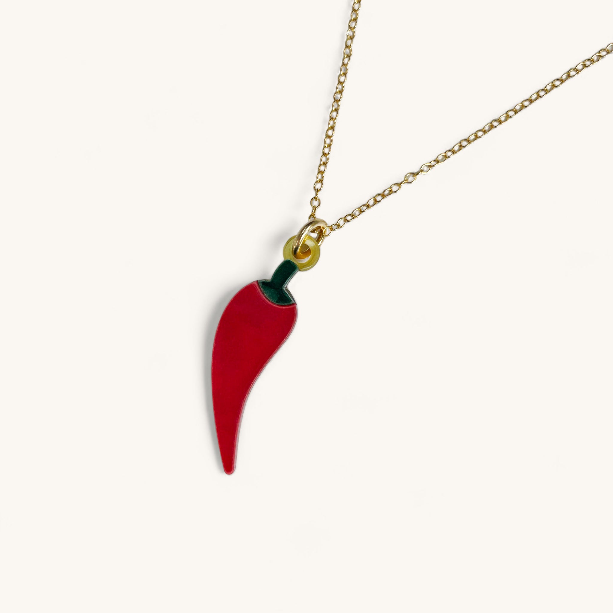 Jennifer Loiselle chilli pendant necklace