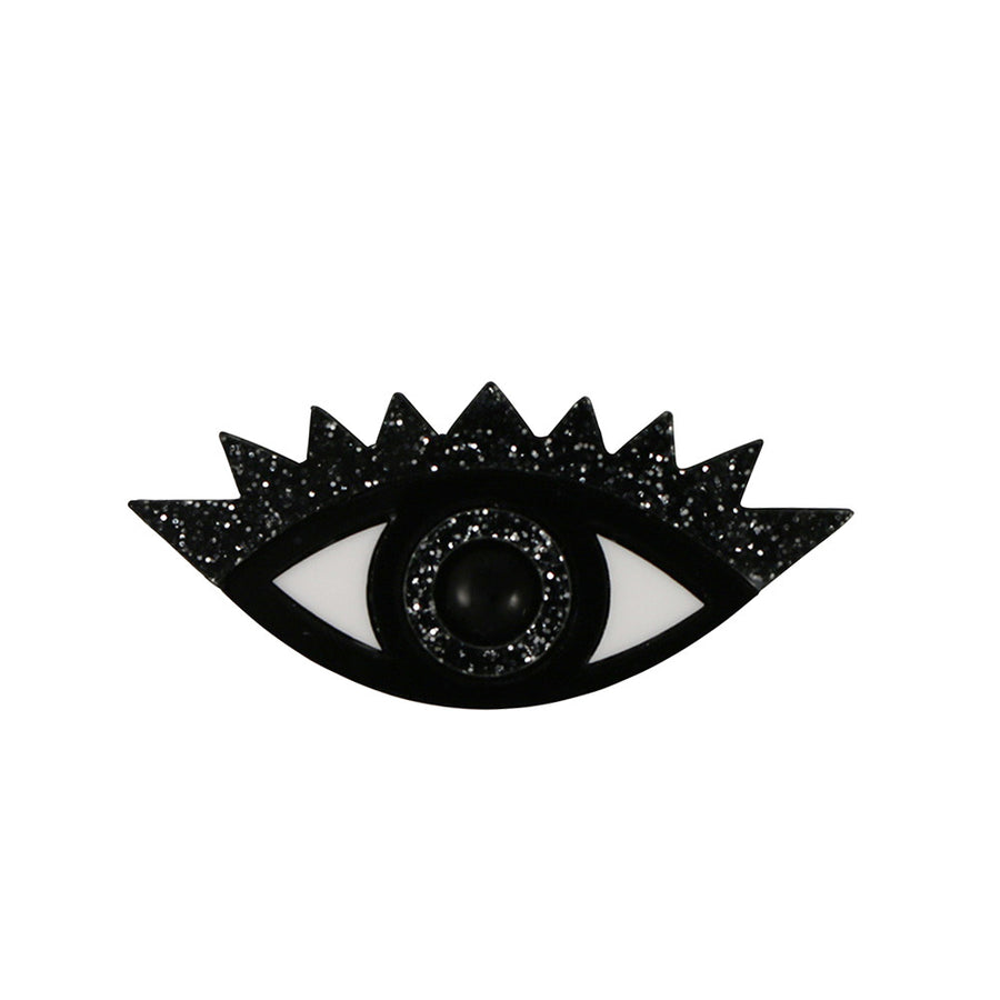 Jennifer Loiselle Eye laser cut acrylic statement brooch