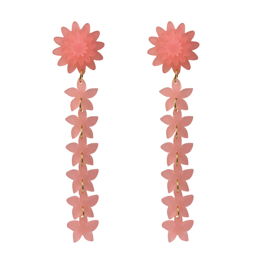 Jennifer Loiselle floral drop earrings