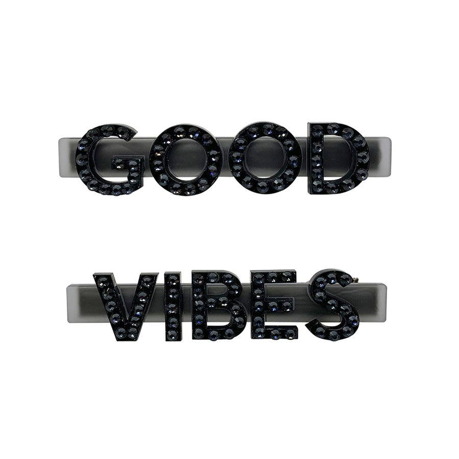 Jennifer Loiselle Good Vibes hair clips
