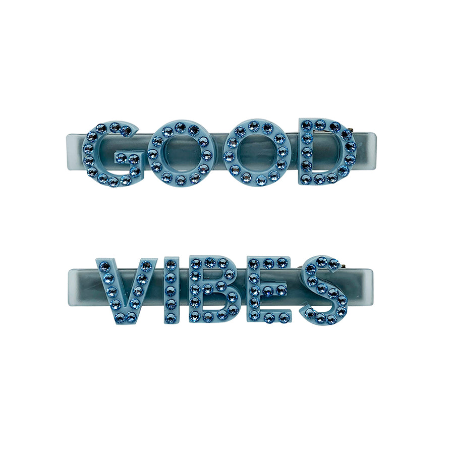 Jennifer Loiselle Good Vibes hair clips