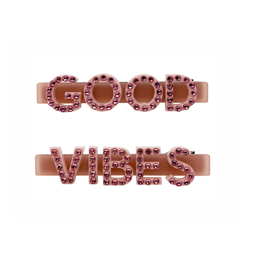 Jennifer Loiselle Good Vibes hair clips