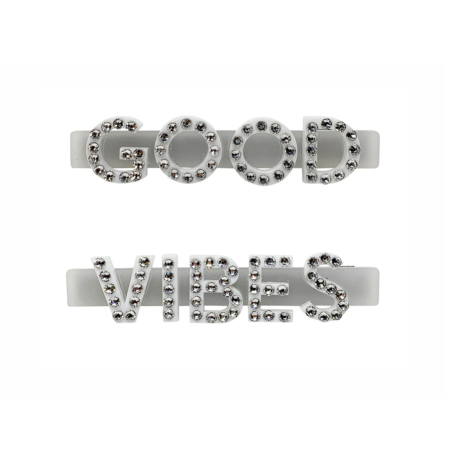 Jennifer Loiselle Good Vibes hair clips