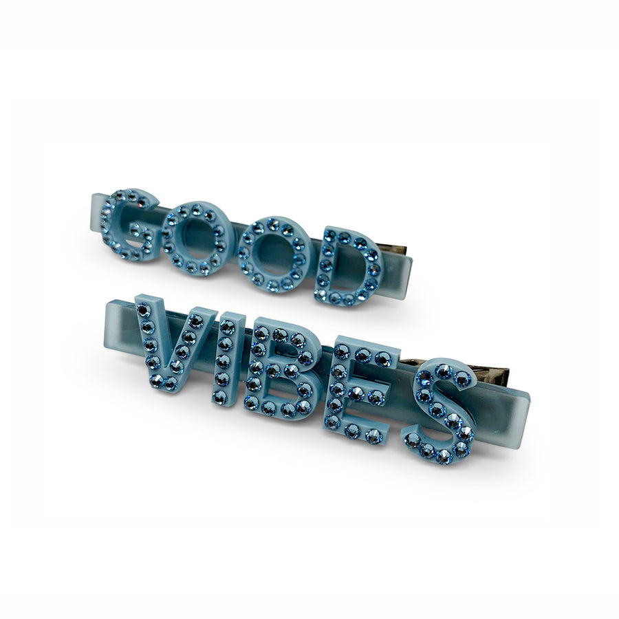 Jennifer Loiselle Good Vibes hair clips