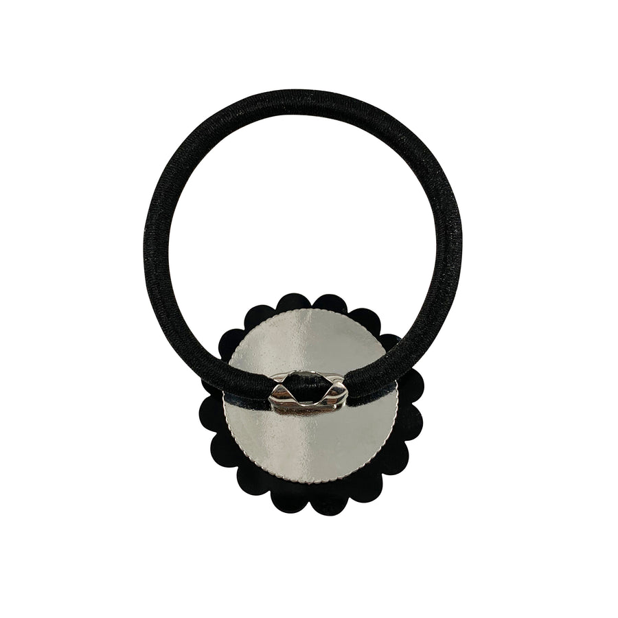 Jennifer Loiselle Smiley Face Crystal Hair Tie