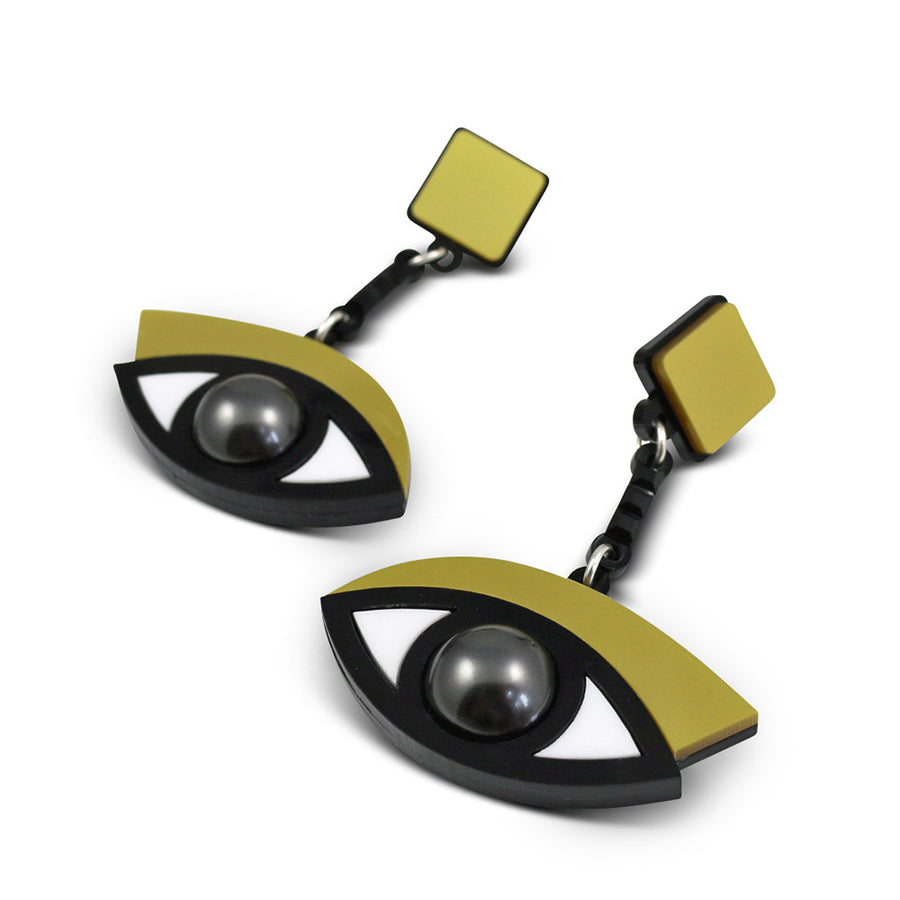 Jennifer Loiselle In the Blink of an Eye Acrylic earrings