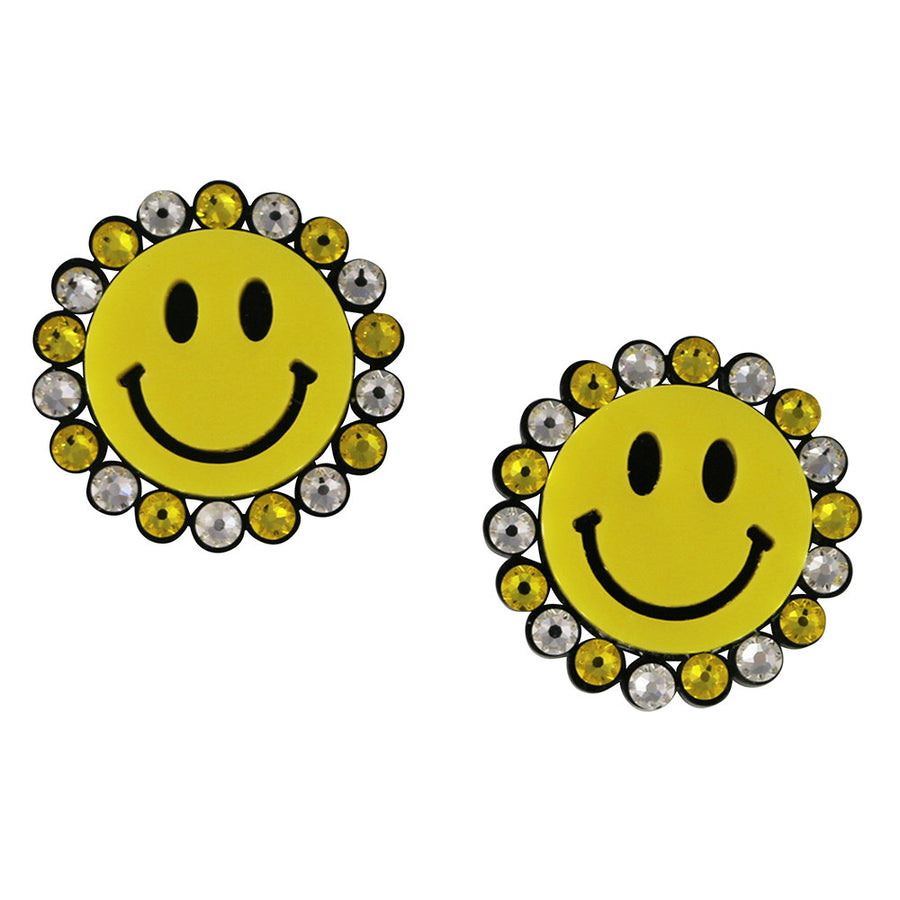 Jennifer Loiselle mini Smiley Face stud  earrings