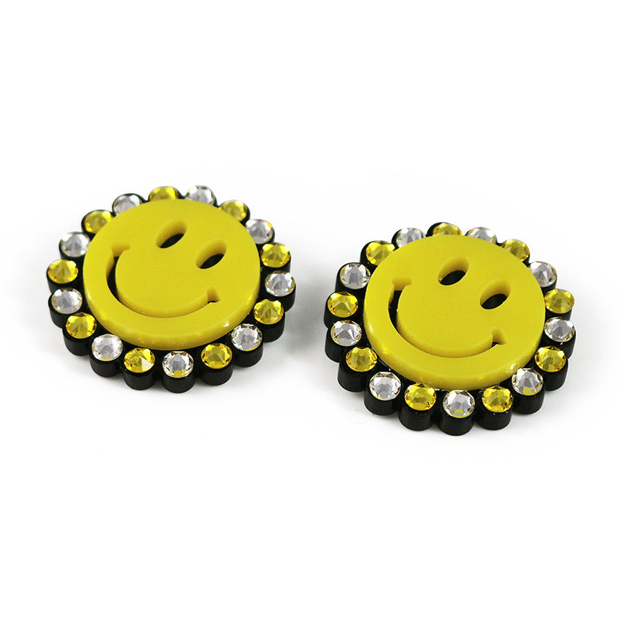 Jennifer Loiselle mini Smiley Face stud  earrings