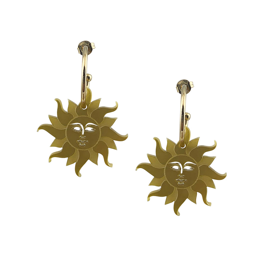 Jennifer Loiselle Eternal Sun Hoop Earrings