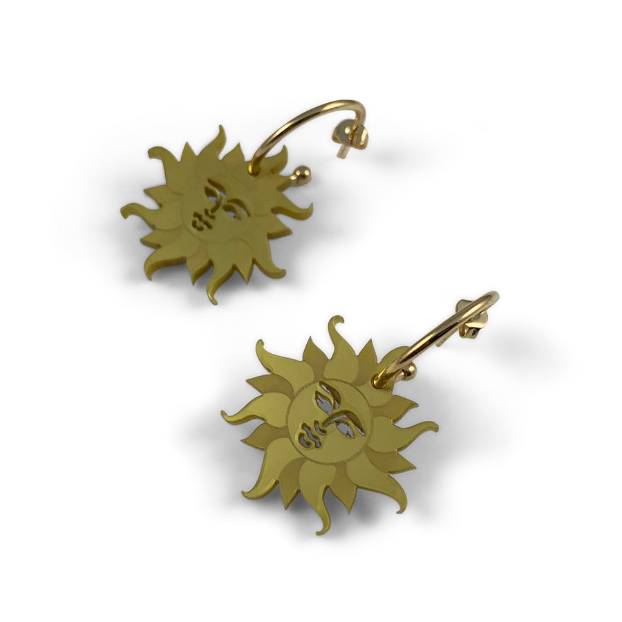 Jennifer Loiselle Eternal Sun Hoop Earrings