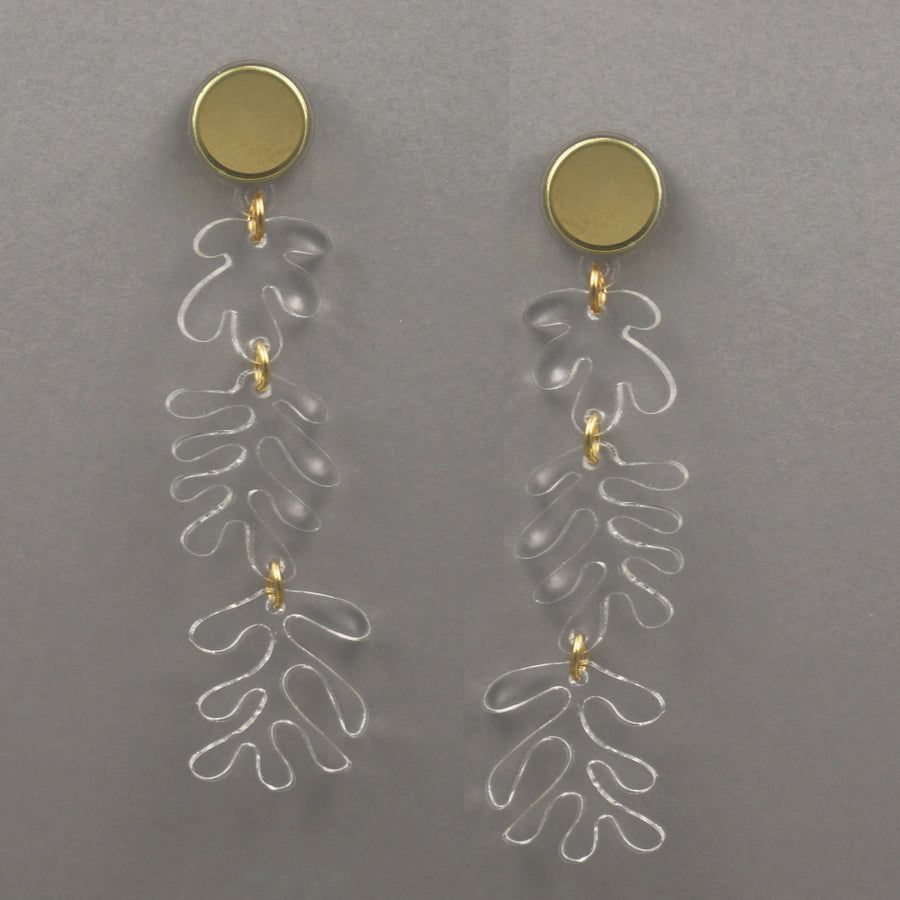 Jennifer Loiselle tendril Matisse earrings