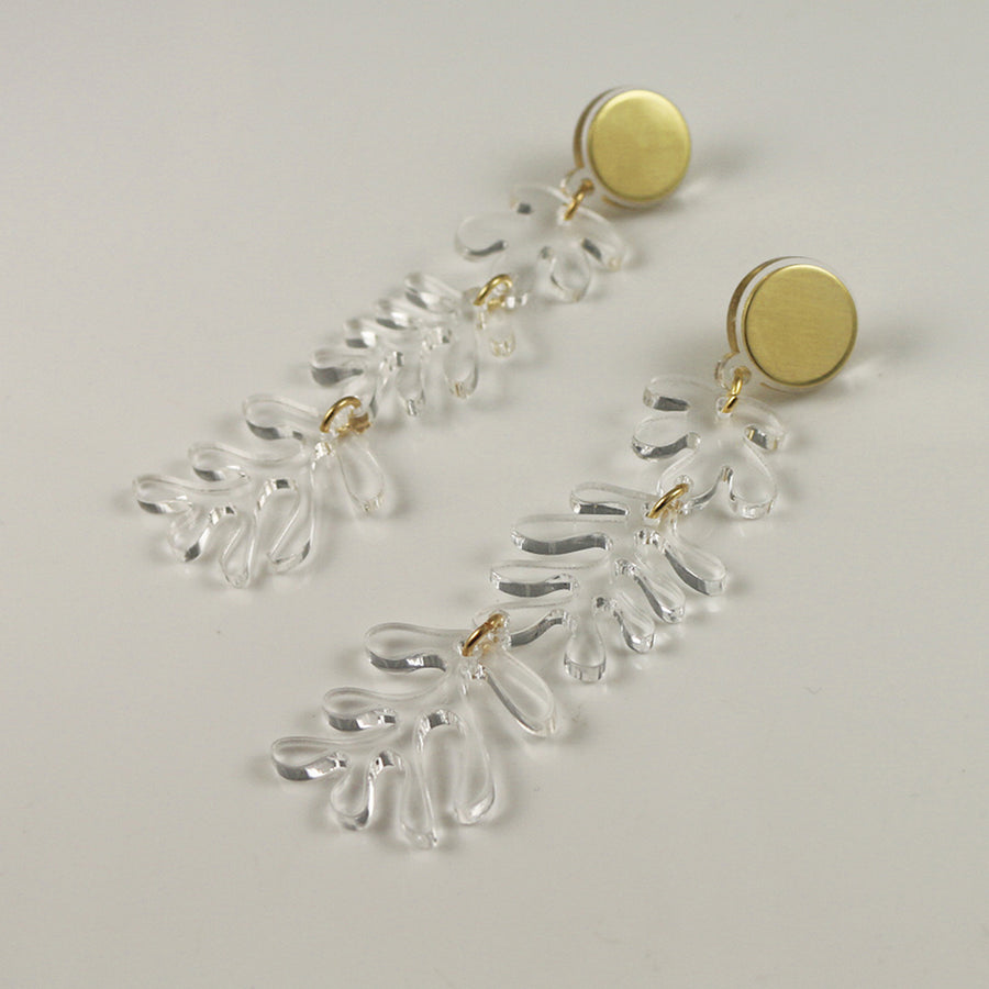 Jennifer Loiselle tendril Matisse earrings