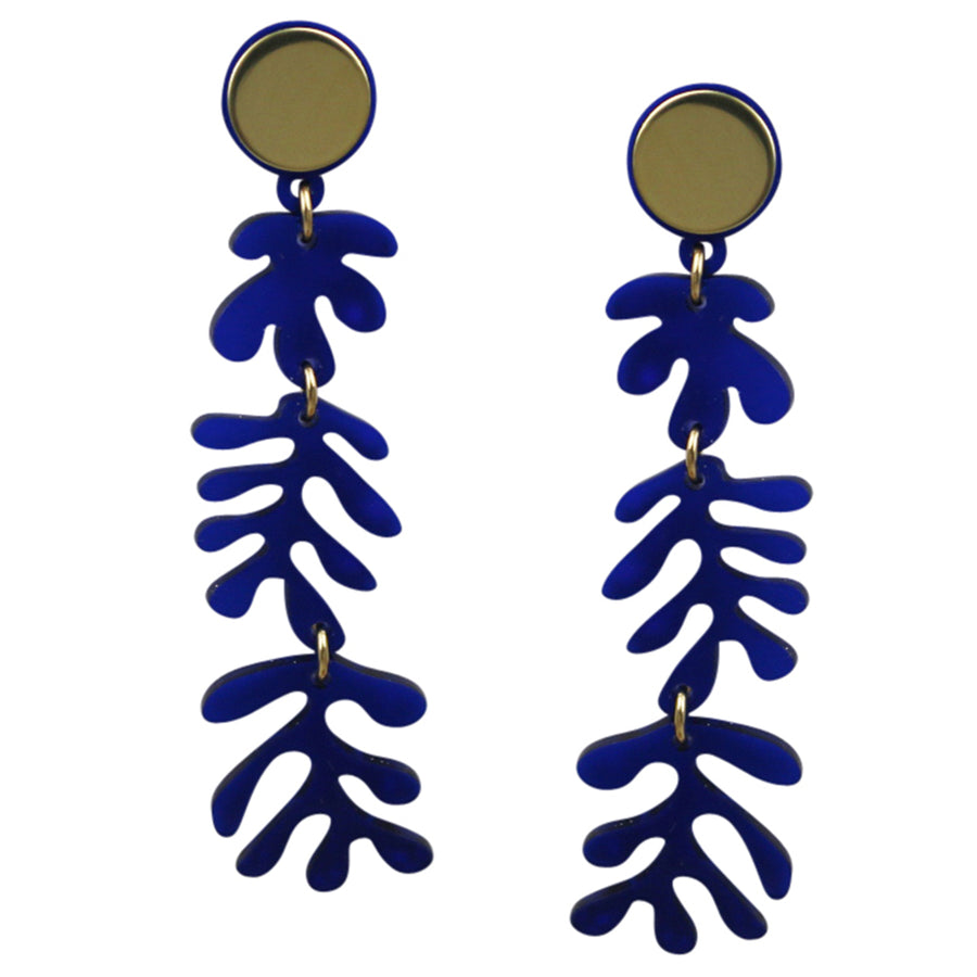 Jennifer Loiselle tendril Matisse earrings