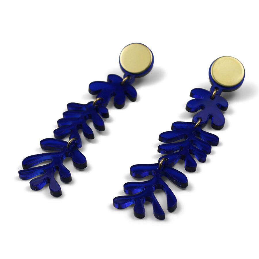Jennifer Loiselle tendril Matisse earrings