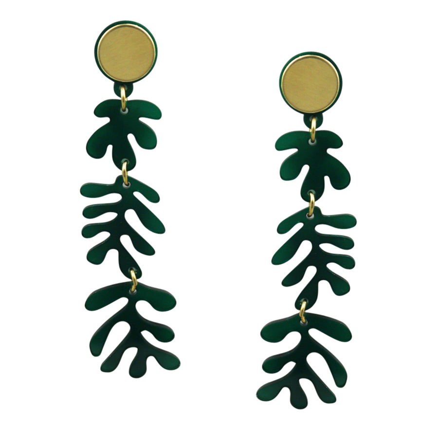 Jennifer Loiselle tendril Matisse earrings