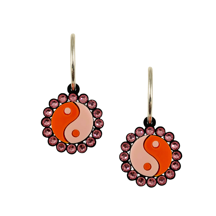 Jennifer Loiselle yin yang hoop earrings