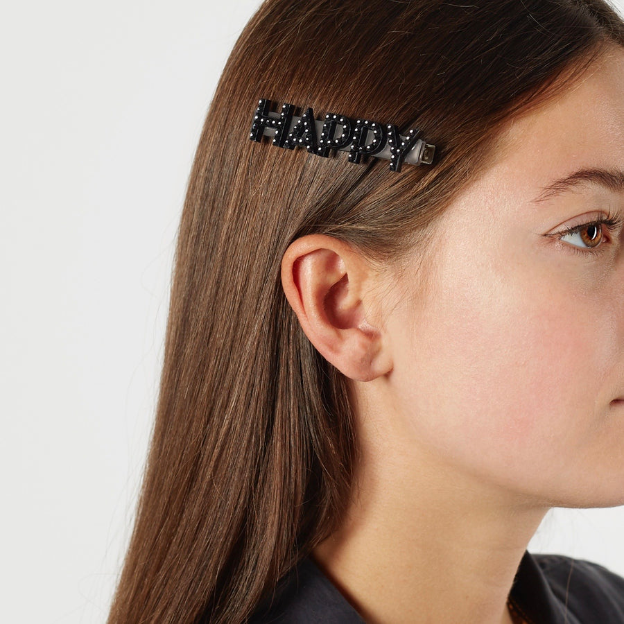 Jennifer Loiselle diamante  Happy Hair Clips